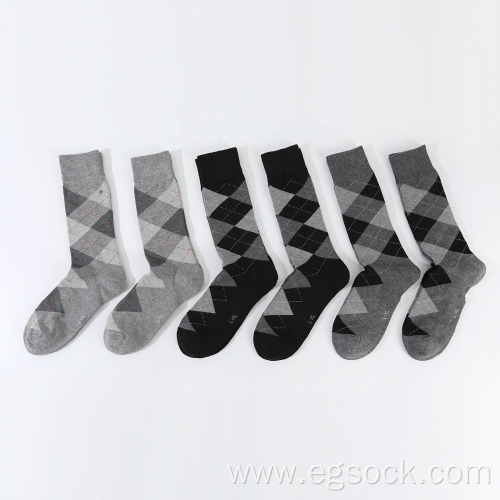 Business modal dress socks for men-grey 6